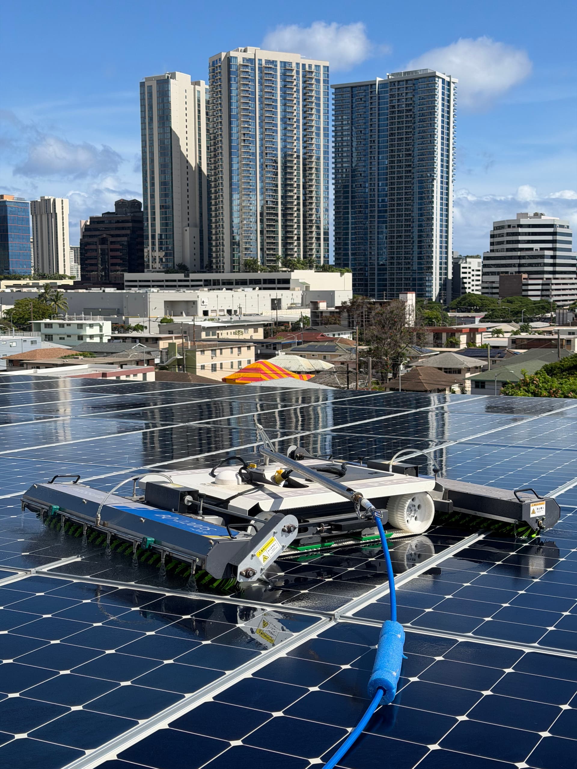 Robotic Solar Panel Cleaning That Actually Protects Your Investment image